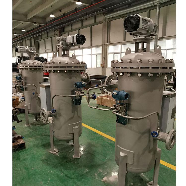 電子工業(yè)超純水自清式過濾器 DN80可做碳鋼和不銹鋼材質 操作簡便